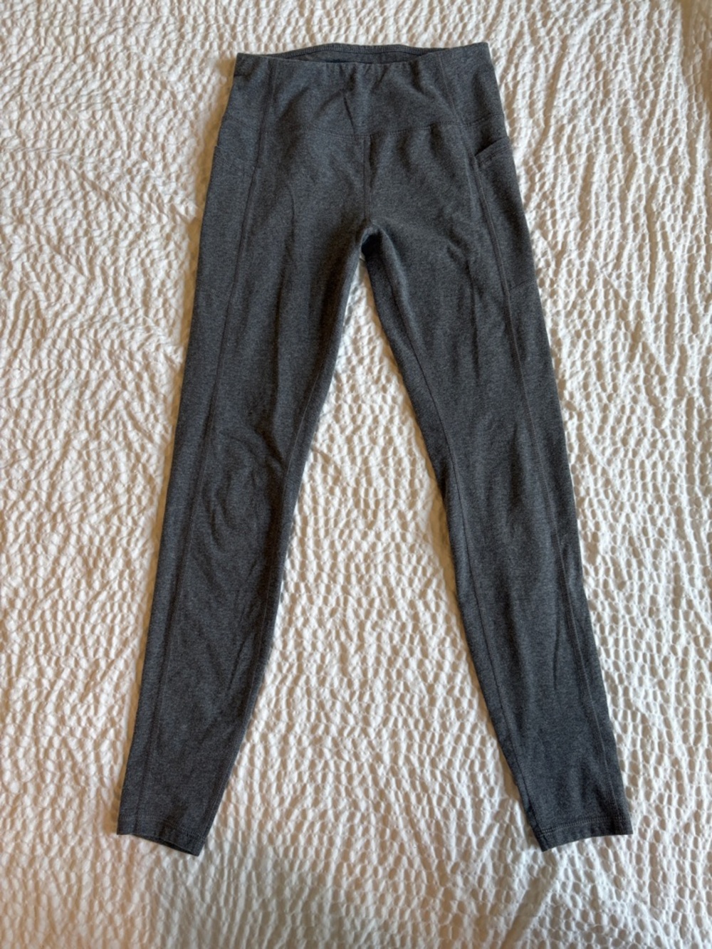 Women's Gray Stretch Leggings